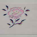 ヒマワリとバラの名古屋帯　前中心