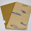 波にかもめ名古屋帯　帯裏