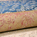 龍村平蔵製「金襴手龍文」開き名古屋帯 質感・風合