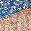 龍村平蔵製「金襴手龍文」開き名古屋帯 質感・風合