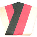 トリコロールの名古屋帯 帯裏