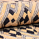 アフリカ・ラフィアの名古屋帯　質感・風合