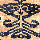 ウズベキスタン ビロードの名古屋帯　質感・風合