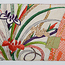 こうけち織と江戸裂接ぎ名古屋帯 質感・風合