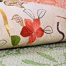 こうけち織と江戸裂接ぎ名古屋帯 質感・風合