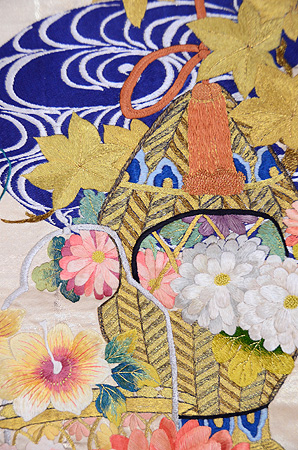 s*引様 「夢桜」華やかな花柄 袋帯★NO35 楽天市場】平和屋着物◎佐賀錦 六通柄袋帯 煌寿の華 正倉院花文