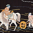 龍村製「耕作錦」袋帯　質感・風合