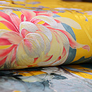 万年青の帯　質感・風合