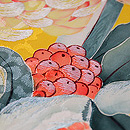 万年青の帯　質感・風合