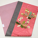 たんぽぽの絽刺し帯　帯裏