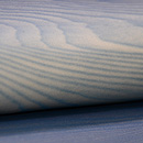 熊谷好博士作　水色杢目の帯　質感・風合