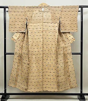 ジンダマー絣模様の芭蕉布