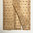ジンダマー絣模様の芭蕉布　上前