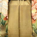 ダリアの花の羽織　羽裏