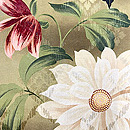 ダリアの花の羽織　質感・風合