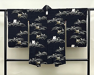 秋野に雀の羽織