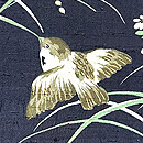 秋野に雀の羽織　質感・風合