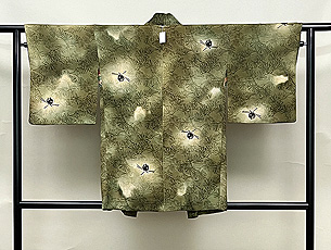 松葉文様の羽織