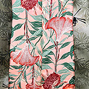 松葉文様の羽織　羽裏