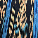 太子間道文様のお召し袷