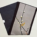 猫柳につぐみの刺繍名古屋　帯裏