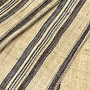 縞芭蕉布の半巾帯　質感・風合