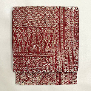 インドネシアの紋織り名古屋帯