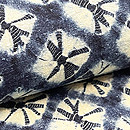 手蜘蛛絞りの名古屋帯　質感・風合