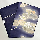 蓮文様夏名古屋帯　帯裏