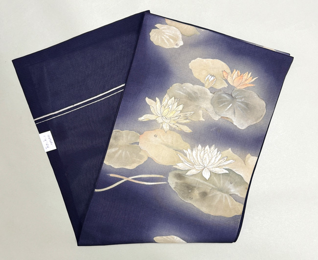 奏流舎　花柄 名古屋帯 光沢織物 さんちつくりべ 秦流舎