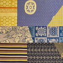 名物裂寄せ裂の袋帯　前柄