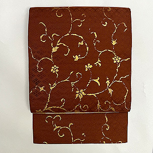 「名物一重葛」袋帯