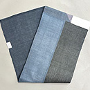 麻継ぎ裂の名古屋帯　帯裏