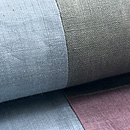 麻継ぎ裂の名古屋帯　質感・風合