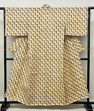 バンジョー柄 喜如嘉の芭蕉布