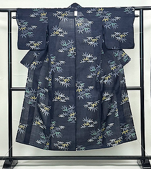 笹の葉文の宮古上布