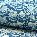 松原工房 松原良夫作 花丸文様小紋袷着尺