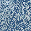 松原工房 笹竹に梅文様袷小紋着尺