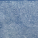 松原工房 笹竹に梅文様袷小紋着尺