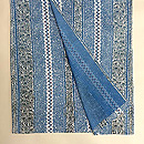 松原工房 松原孝司作 竹に梅文様袷付下