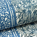 松原工房 松原孝司作 竹に梅文様袷付下