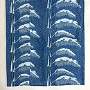 松原工房 雪持ち笹文様付下