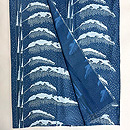 松原工房 雪持ち笹文様付下