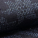 本場結城紬 木の葉にエ霞文様袷