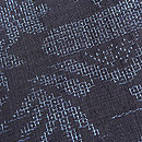 本場結城紬 木の葉にエ霞文様袷