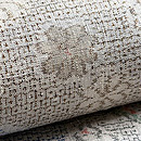 本場結城紬　寄せ裂文袷