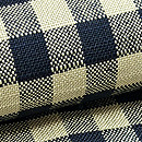 伊兵衛織 弁慶格子単衣