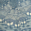 松原工房 茶屋辻文様袷訪問着