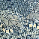 松原工房 茶屋辻文様袷訪問着