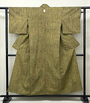 浦野理一作 縦節細縞単衣